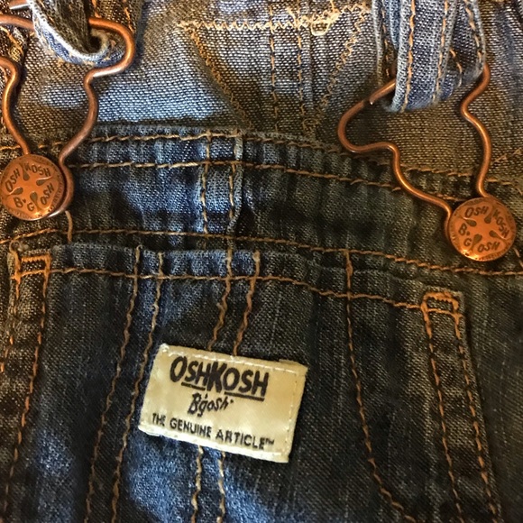 Sold ♏ 18M OshKosh Bgosh overalls dress - Picture 2 of 6
